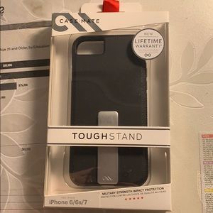 Brand new iPhone 6-8 case with kickstand